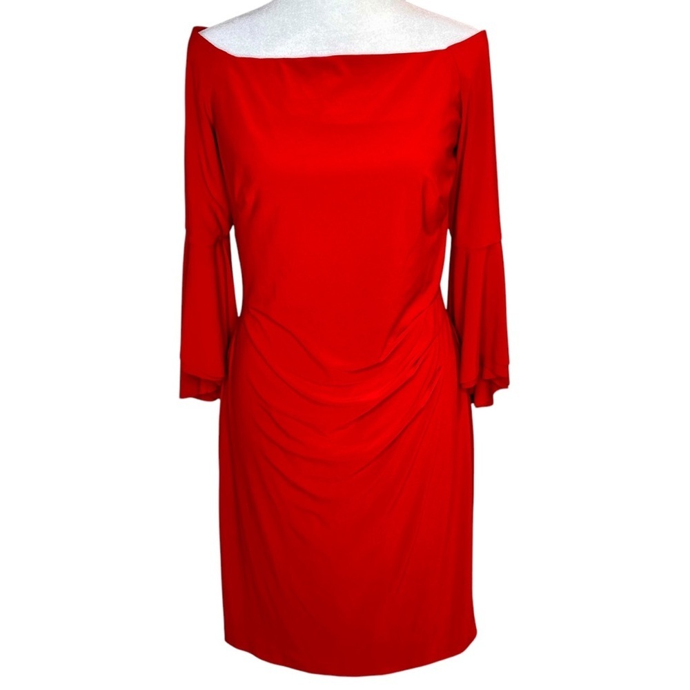 Lauren Ralph Lauren Off the Shoulder Cocktail Dress Size 8